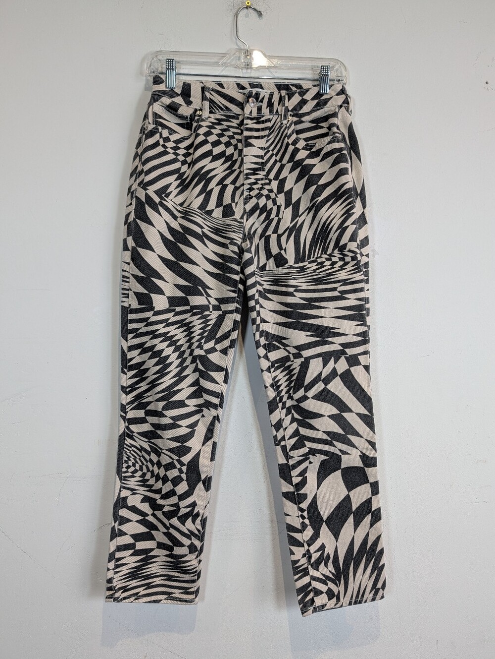 PACSUN CHECKERBOARD PANTS, SIZE 4/6
